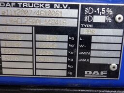 DAF LF 210 oprijlaadbak,airco