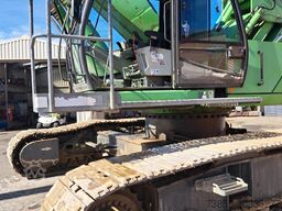 Sennebogen 850R with hydraulic rotating grapple