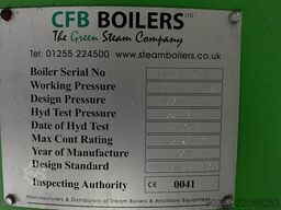 CFB Boilers 952kg/hour