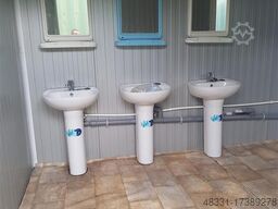 Sanitärcontainer 20 Fuß 