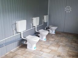 Sanitärcontainer 20 Fuß 