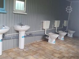 Sanitärcontainer 20 Fuß 