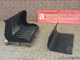  Voorlader en shovel bakken