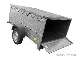 Unitrailer Anhänger 201 KIPP mit Flachplane