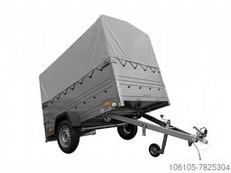 Unitrailer Anhänger 230 kipp Bordwände, Hochplane