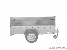 Unitrailer Anhänger 230 kipp Bordwände, Hochplane
