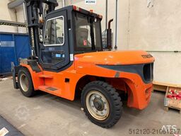 Maximal FD100T-MWL3 10-ton fork lift truck as a repair obj