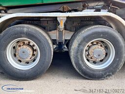 DAF CF 85.410 ATE, Hiab 166, 6x4 Steel spring