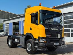 SCANIA G450 XT 4x4 Euro 6 SZM Kipphydraulik Blatt /Luft