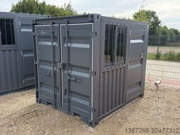  7 Fuß Container , Neuwertig, Seitentür & Fenster