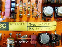 BBC GNT0104100R1 Umrichter AV2502 R1