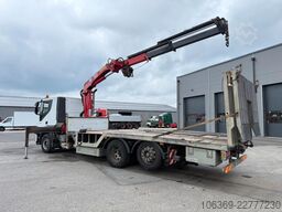 IVECO Stralis 420 6x2 Maschinetransport HMF1823 Crane
