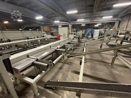 Weinig E6 infeed + A5 outfeed + stacker