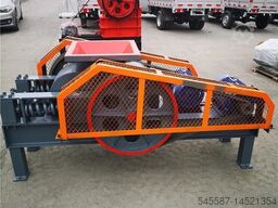 Double roller crusher /roller sand maker Stationary&portable sand crushing plant