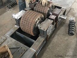 Smooth & teeth double roller crusher Roller crusher for sand, coal crushing