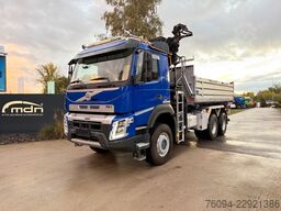 VOLVO FMX 420 6x6 Kipper KRAN 21m WINDE FUNK Bordmatik