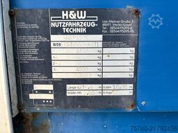 H&W aanhanger