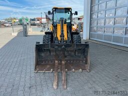 JCB 409 SV / nur 2.496h / Klima Klappschaufel Gabel