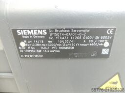 Siemens 1FT5074-0AF01-0 - Z Servomotor SN:YFU4311120601001 --