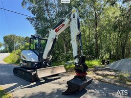 Bobcat E55Z Mini Excavator w/ Rototilt and 2 buckets. 260