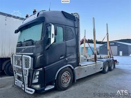 Volvo FH750 6x4 Timber truck. Without crane.