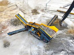 FABO Tracked Screening Plant Mobile Screening Plant FTB-1550