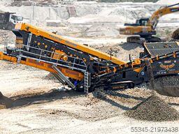 FABO Tracked Screening Plant Mobile Screening Plant FTS-1560
