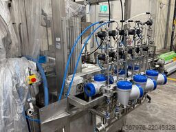 Wick und Schaefer GmbH Rotary Filler with Cap Sorter and Capper