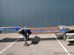 D-tec 3 axle container chassis extendable trailer