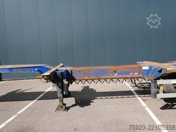 D-tec 3 axle container chassis extendable trailer