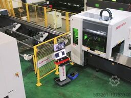 7024TG 6kW 2 Chuck tube laser cutting machine