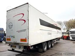 Pacton / JUMBO 3-AXLE CLOSED BOX WITH FULL STEEL CHASS...