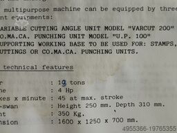 COMACA VARCUT 210