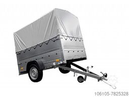 Unitrailer Anhänger KIPP ungebremst 201 mit Hochplane