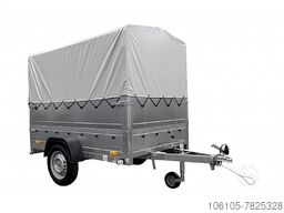 Unitrailer Anhänger KIPP ungebremst 201 mit Hochplane