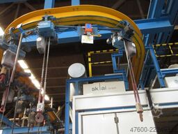 Demag Doppel Kettenzug 5000KG Hallenkran Tandem Funk DC Pro 16-2500 5t H 6m Kran