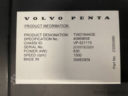 Volvo TWD1644GE - 715 kVA Generator - DPX-18884.1-O