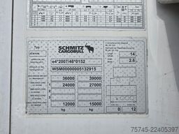 SCHMITZ CARGOBULL SKO 24L * DOPPELSTOCK * LIFT  * ALU * ALCO