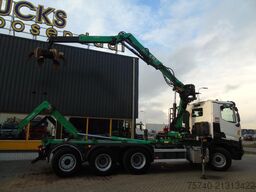 Renault C 480 + BOB 165S2 + HOOK + 8X4 + NEW NEW! 146KM