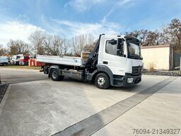 MERCEDES-BENZ Atego 824 MEILLER Kipper Kran Greifer AHK