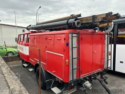  IFA W 50 L  Feuerwehr Löschfahrzeug mit Anhänger