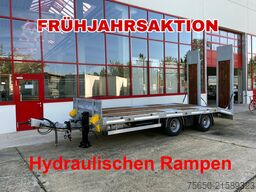 Möslein TT21-6,5 hydr  21 t Tandemtieflader, hydr. Rampen, NEU