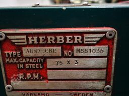 CNC TUBE BENDING HERBER ABM 75 CNC