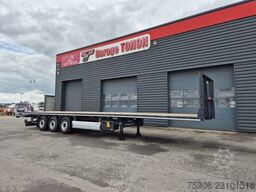 Lecitrailer PLATEAU TWISTLOCKS
