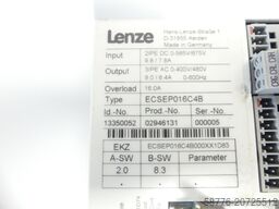Lenze ECSEP016C4B Servo Modul Id.-Nr. 13350052 SN: 000005 --