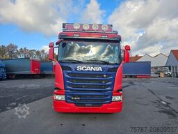 SCANIA G410 Volumen, Edscha, Hubdach+Tandemhänger
