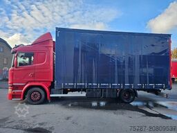 SCANIA G410 Volumen, Edscha, Hubdach+Tandemhänger