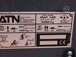 ATN PIAF 12E Electric, 12m Working Height, 5m Reach, T