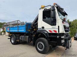 IVECO Trakker 330 4x4 Meiller Kipper+Hiab 088B-2 Funk