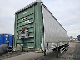 FREUHAUF T39B 3 AXLE CURTAINSIDE |OPEN ROOF | BPW AXLES.